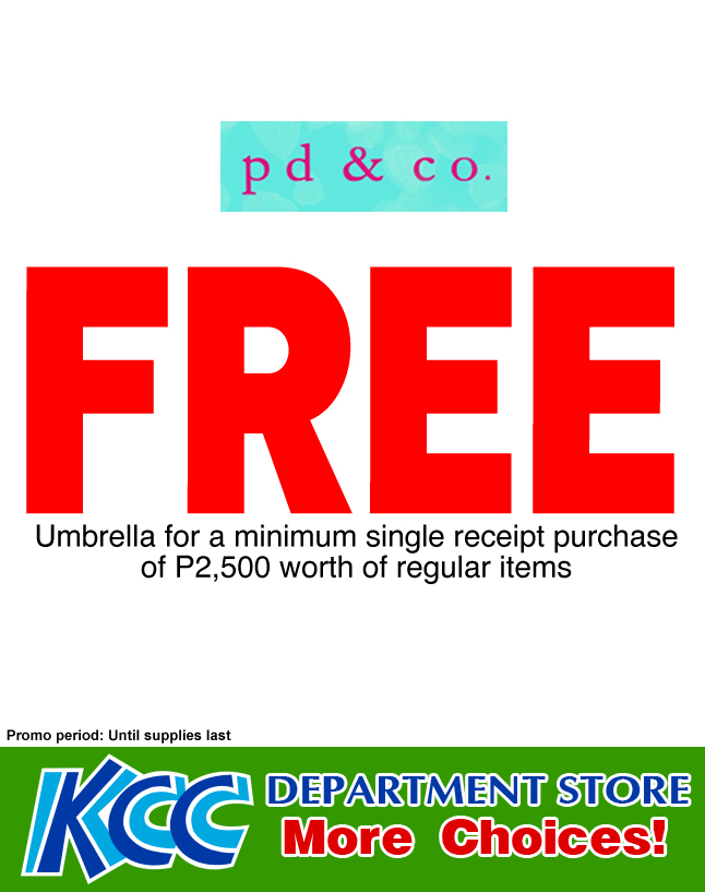 Pd&Co Free Umbrella