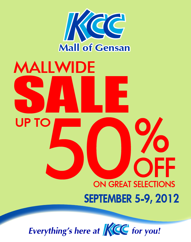 KCC Mallwide Sale