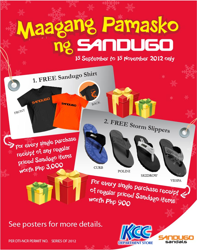 Sandugo Pre-Holiday Treat