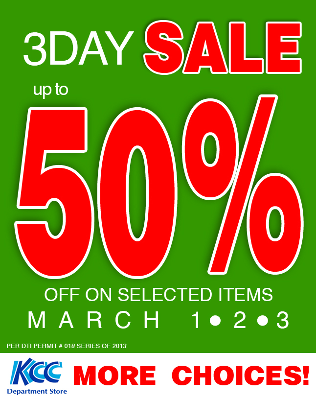 3DAY SALE