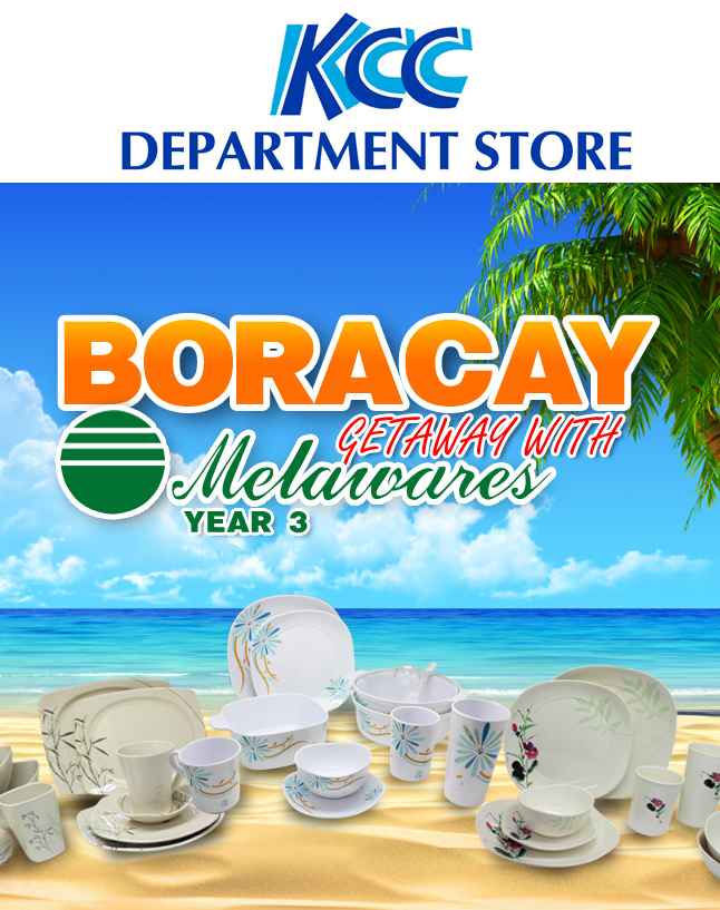 KCC Department Store: Boracay Getaway with MELAWARES Year 3